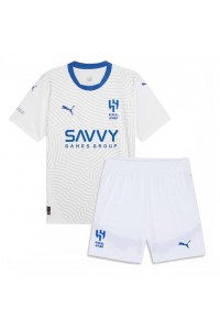 Al-Hilal Babytruitje Uit tenue Kind 2024-25 Korte Mouw (+ Korte broeken)